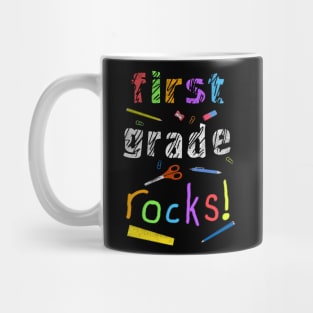 First Grade Rocks Mug